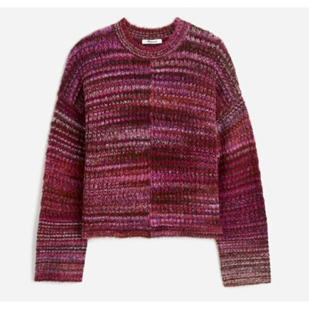 Madewell Space-Dyed Crewneck Sweater NWT S